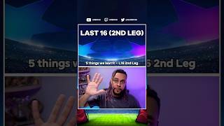 Celebrity 5 things we learnt - UCL Last 16 2nd Leg! 👀 ft. Yamal, Salah + Doue 🤯🔥 Wealth