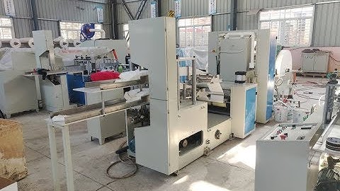 high speed napkin folding machine with color printing