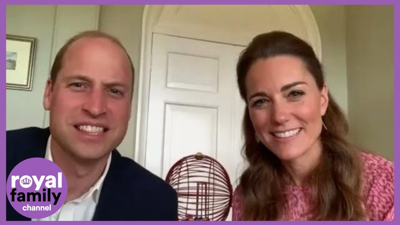 Prince William and Kate Turn Bingo Callers via Virtual Call to Care