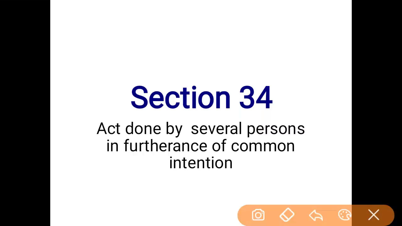 Common intention under section 34 IPC