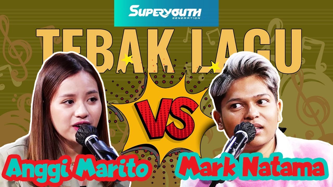 ANGGI MARITO x MARK NATAMA | TEBAK LAGU MARK LAWAN ANGGI SIAPA YANG MENANG YAH? 😍💖