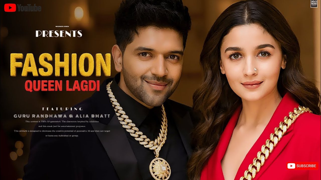 Fashion Queen Lagdi (AI Fan Song) | Guru Randhawa | Alia Bhatt |Music 