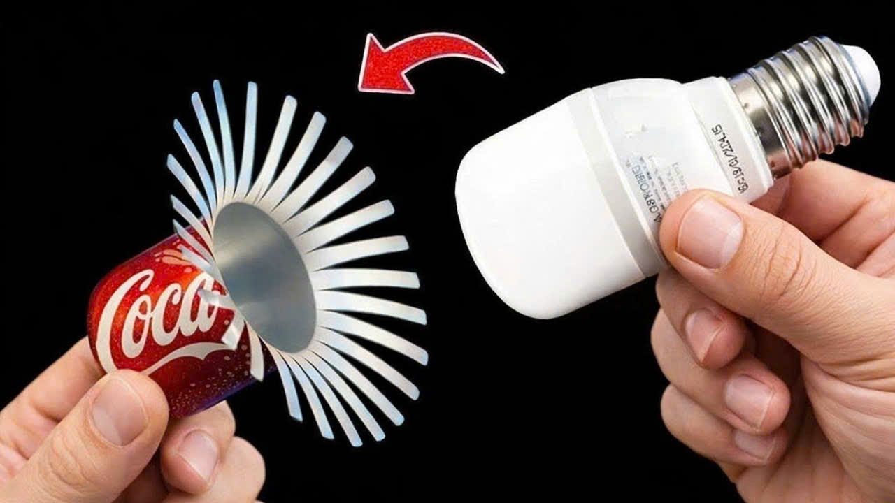 Интернет не нужен! Просто вставьте светодиод в банку от Coca-Coke и наслаждайтесь!