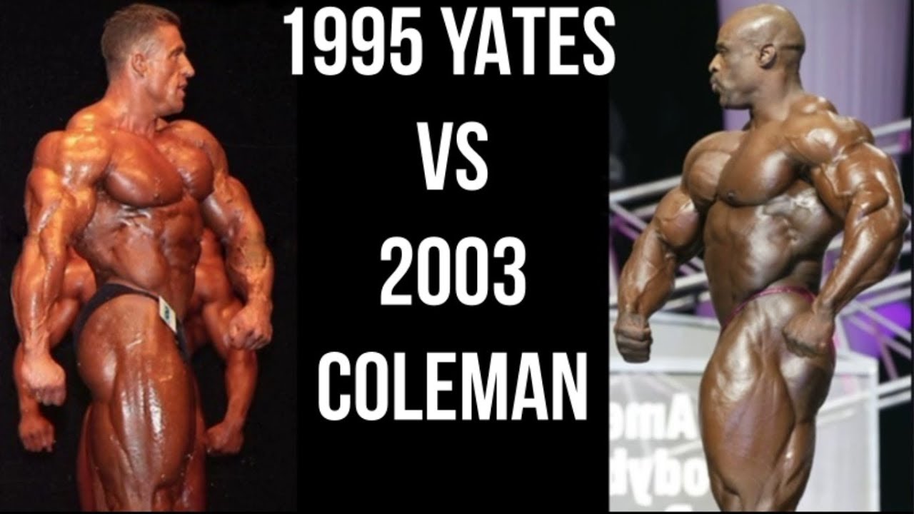 Dorian Yates(1995) vs Ronnie Coleman(2003)