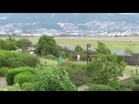 ９月２２日の伊丹空港１４離陸B787