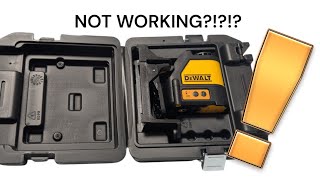 Famous DeWalt Laser level Not working? A simple fix to a common problem. Net Worth