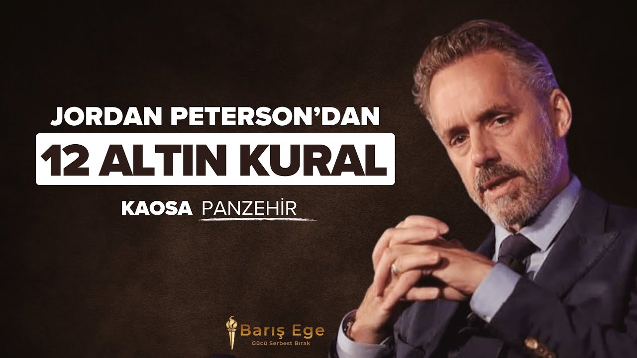 Kitap Özeti: Hayat İçin 12 Kural (Kaosa Panzehir)