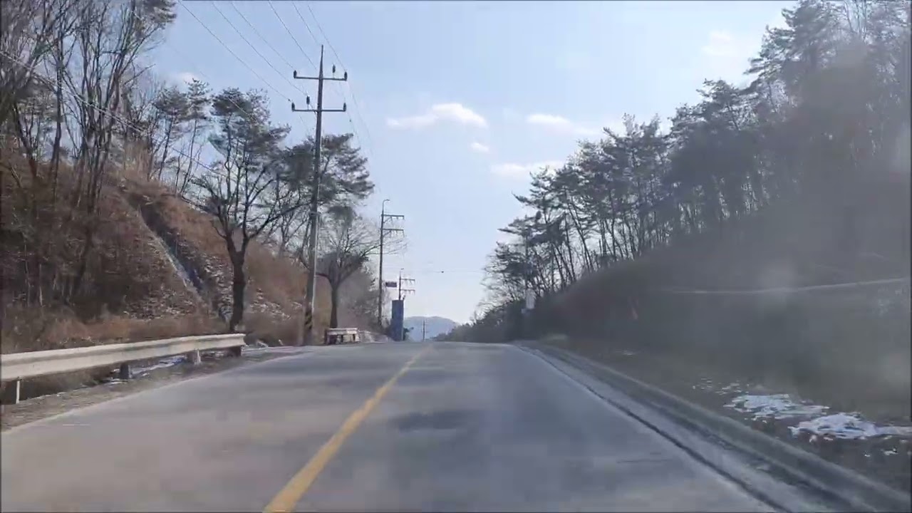 (포터2 주행영상) 강원 횡성 ~ 충북 음성