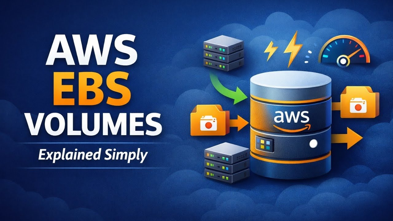 AWS EBS Volume Explained | Types, Use Cases & Working