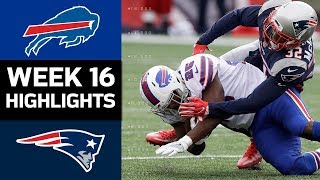 Bills vs. Patriots | NFL Week 16 Game Highlights