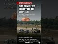 ISRO Completes Second Gaganyaan Air Drop Test Successfully