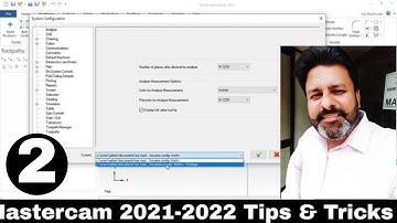 Mastercam 2021- 2022 what