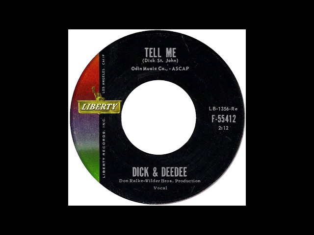Dick & Dee Dee – “Tell Me” (Liberty) 1962 - YouTube