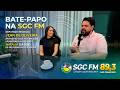 Jean Oliveira entrevista Natália da SGC FM em bate-papo descontraído em São Francisco do Guaporé