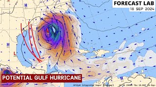 Wed 9/18/24 - US weather | Possible Gulf hurricane next week | California storms