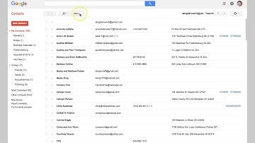 Google| Export Contacts via CSV