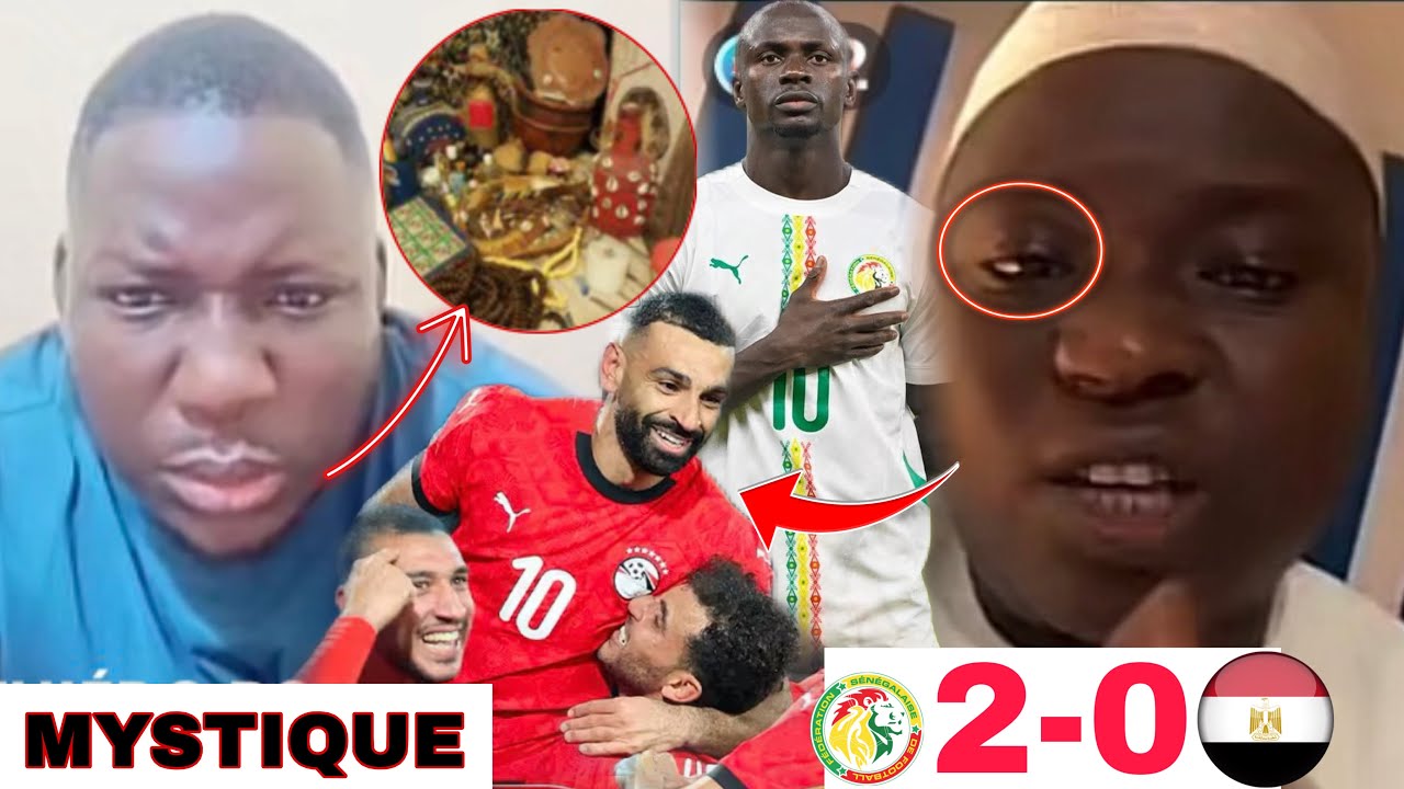 Thiédo ak Serigne Cissé wax na niou lou graw si match Sénégal Égypte bi mystique bou doy war 