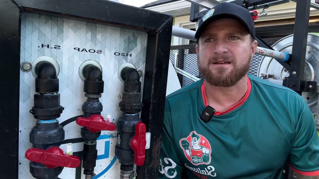 Comet P40 Soft Wash Tutorial: Plumbing, Power & Precision | Stallone’s Pro Wash