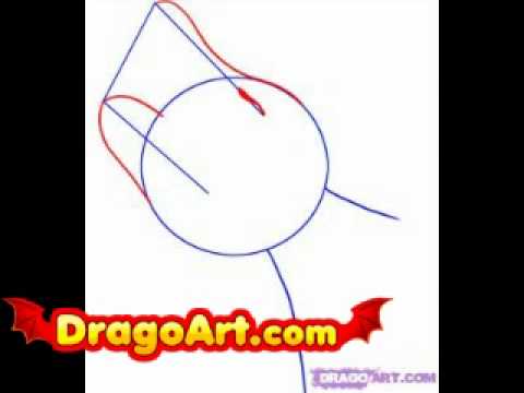 How to draw a howling wolf, step by step - YouTube