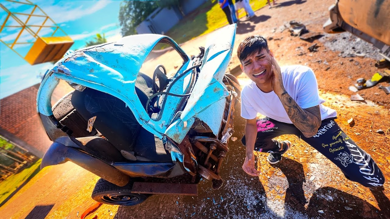 RENATO PASSOU DOS LIMITES ELE JOGOU MEU CARRO DO GUINDASTE