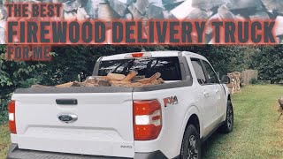 Ford Maverick Pickup for Firewood Deliveries It works for me