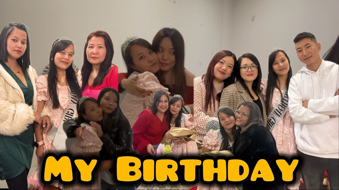 My belated birthdae celebration🎂🎉Daju baini ko vet🫂wow dami2 gifts dinu vayo sabaijana lay😘🥳🇮🇱
