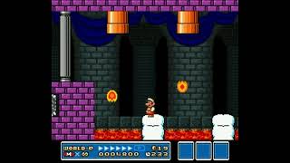 SMB3 for Super Mario All-Stars Custom Level #558 - Cloudside Castle
