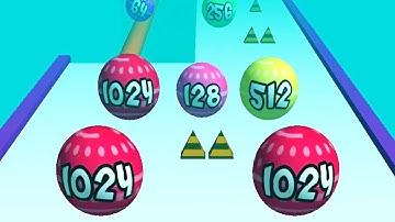 Merge 2048 Run Ball Rush ! All Levels Gameplay (290-295) android, ios