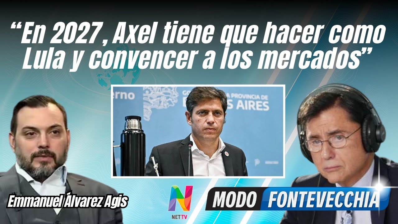 El economista Álvarez Agis reflexionó sobre el plan de Milei y la apuesta política de Kicillof