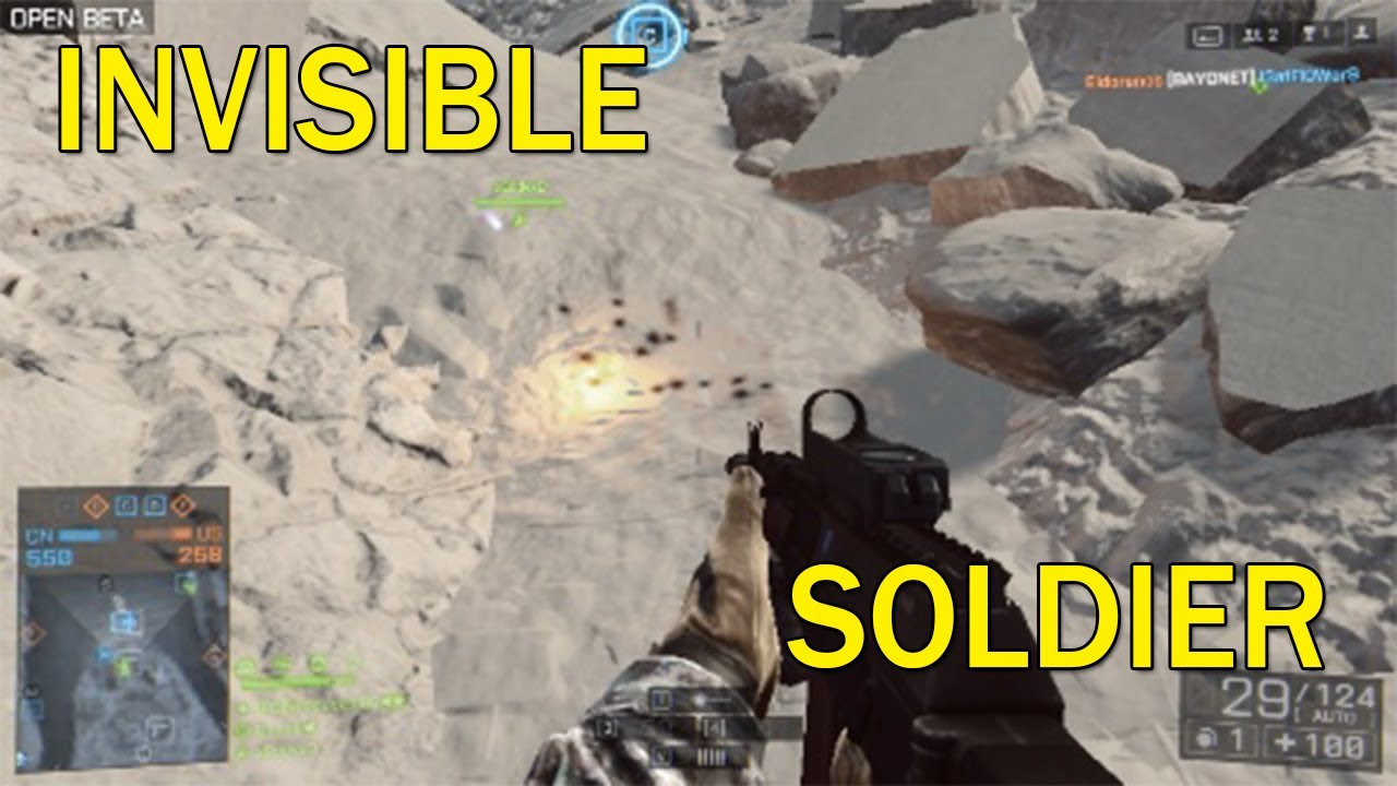 Battlefield 4 Open Beta - Invisible BUG!