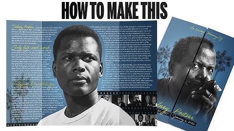 Designing a Gate Fold Obituary in Adobe Photoshop