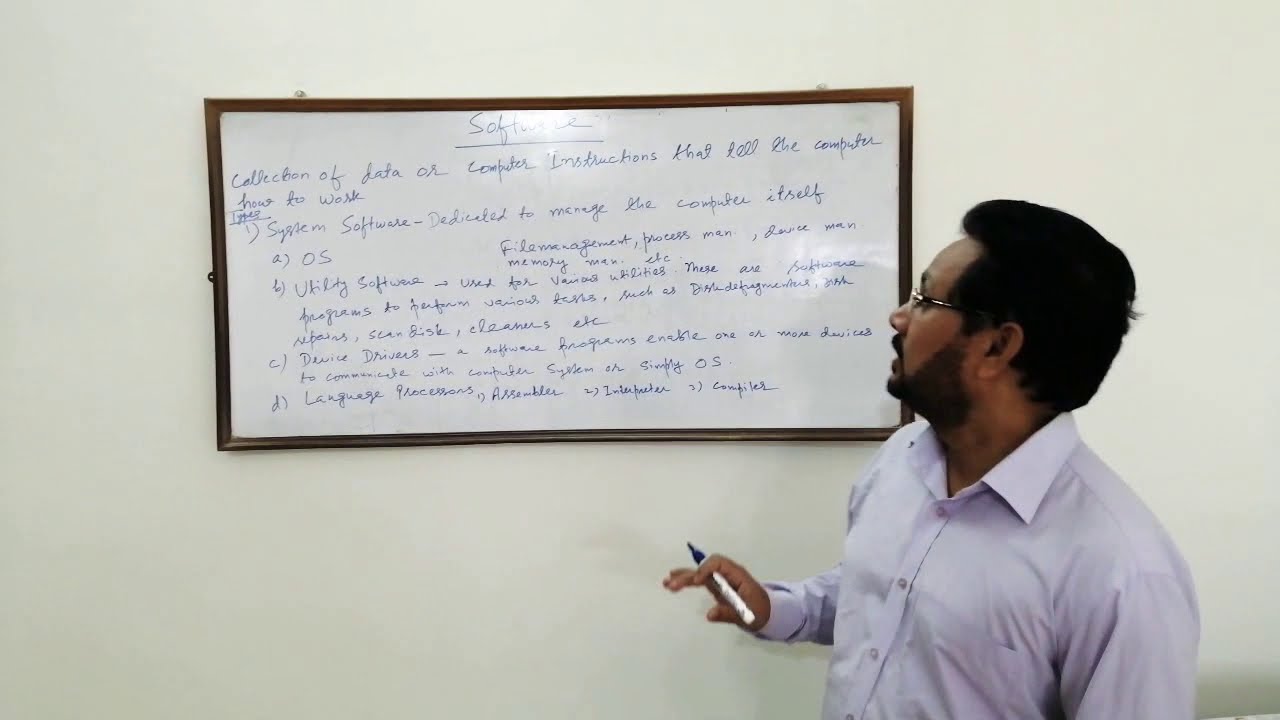 Sirm Raza Software | Lecture by- Sir Raza | Class 9th CBSE | Computer Science ...