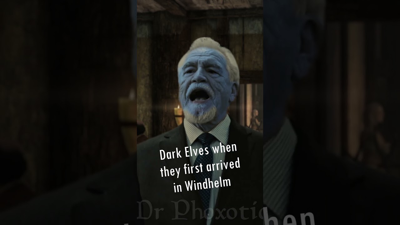 Тёмные эльфы, когда они впервые прибыли в Виндхельм