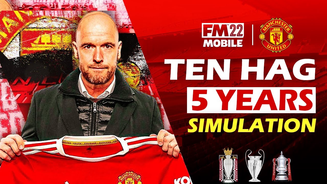 Erik Ten Hag 5 Years Simulation as a Man United Manager - FM22 MOBILE