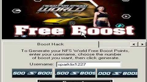 nfs world speed hack