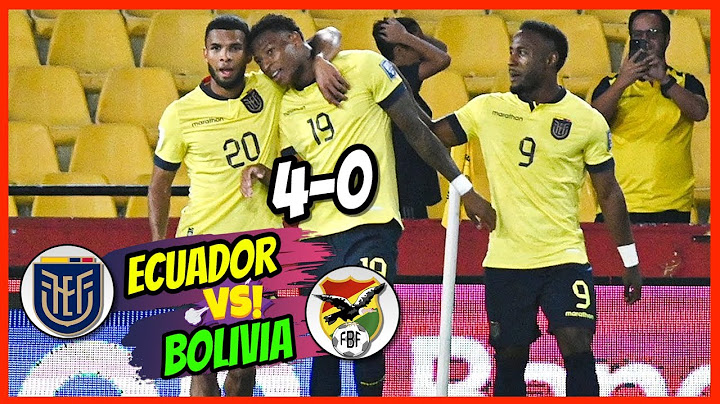 ECUADOR VS BOLIVIA 4 - 0 ELIMINATORIAS SUDAMERICANAS FECHA 11 EN VIVO