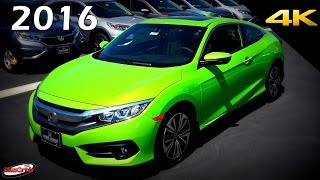 👉 2016 Honda Civic EX-L Coupe - Ultimate In-Depth Look in 4K