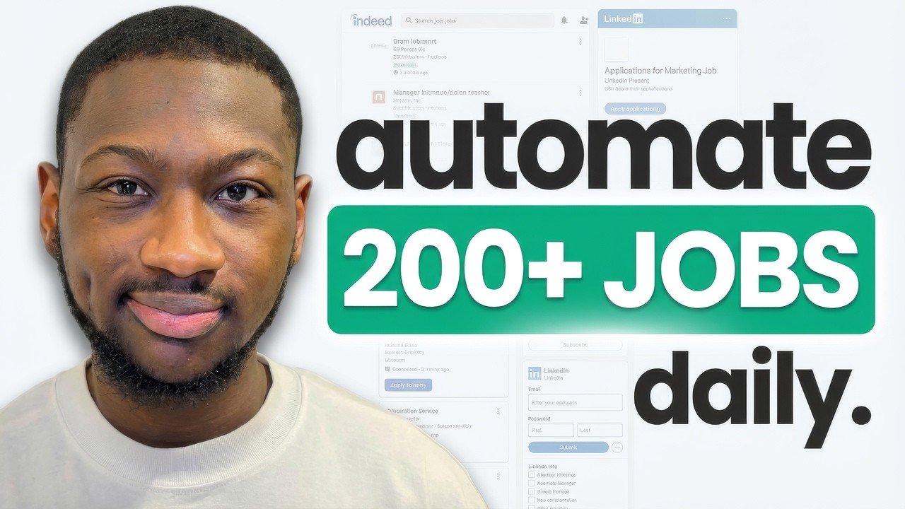 Apply to 200+ Jobs Without Burning Out (AI Does It)