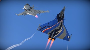 RAFALE C F3R vs JAS-39C GRIPEN DOGFIGHT | WAR THUNDER DEV SERVER PREVIEW "STORM WARNING"