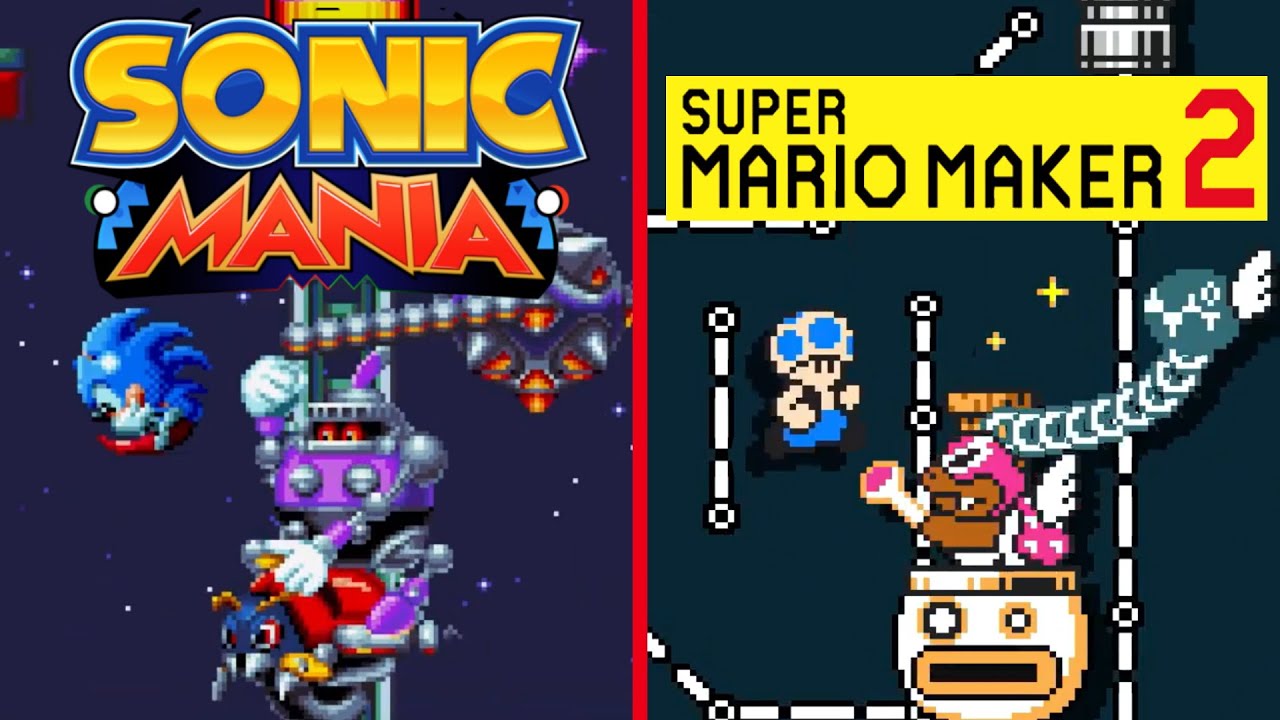 SMM2: Sonic Mania: Hard Boiled Heavies Boss Rush Showcase