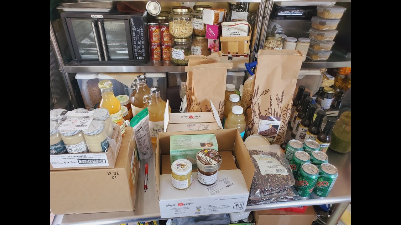 Azure Standard Bulk Food Haul Raw Organic Jan 2022