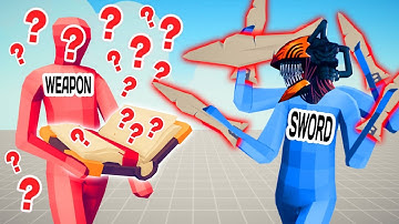 RANDOM WEAPON VS EVERY SWORD | TABS - Totally Accurate Battle Simulator
