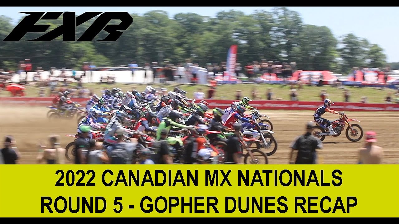 2022 Canadian MX Nationals | Round 5 Gopher Dunes Recap | FXR