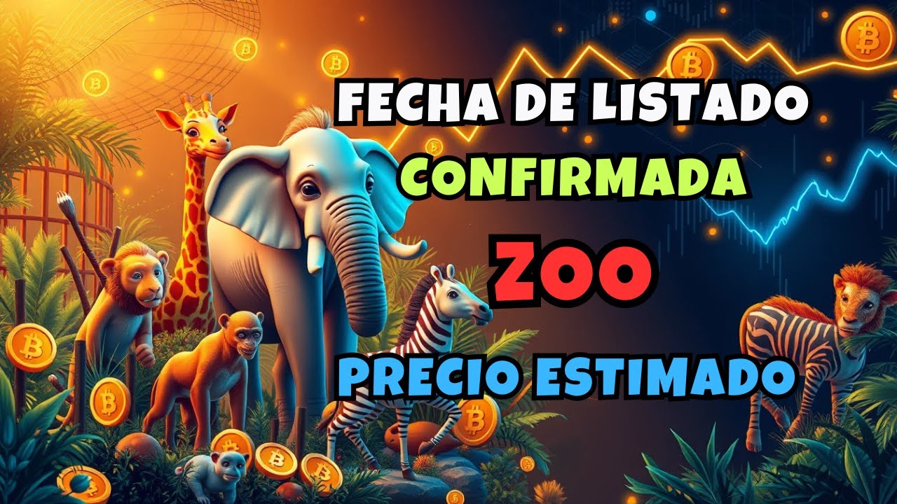 Fecha De Listado Confirmada! Precio Estimado Del Token Zoo 🤑 - YouTube