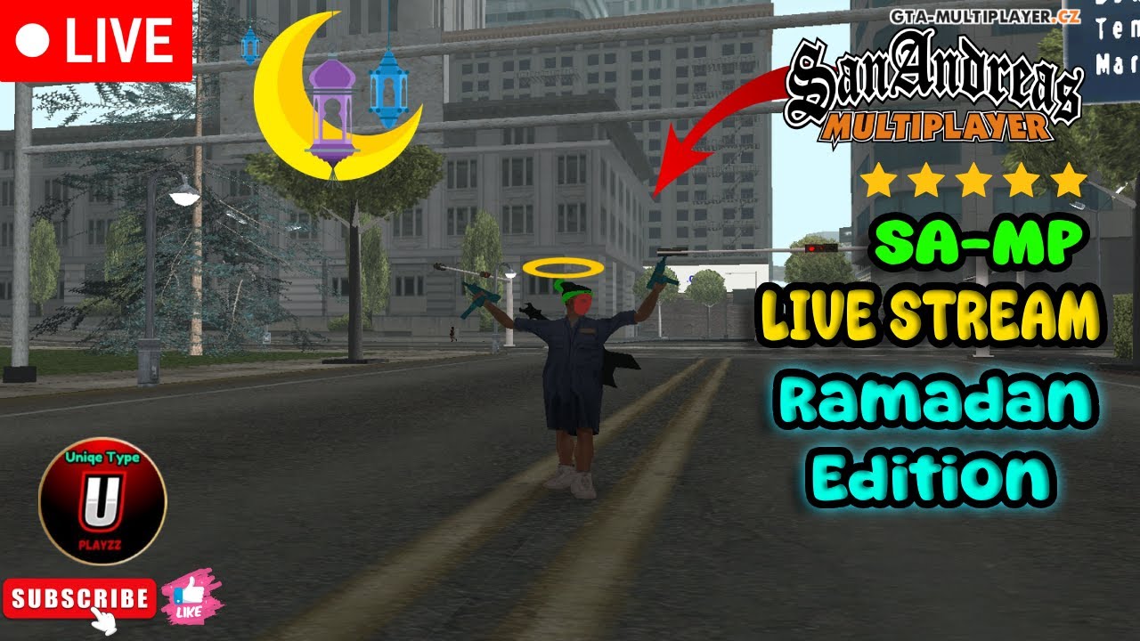 GTA SA-MP || LIVE STREAM 🛑LIVE  ||  💥 UniqeType🌟 || RAMADAN EDITION