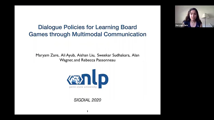 Dialogue Policies for Learning Board Games through...