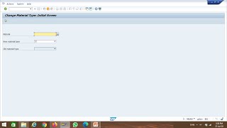 How to change Material type of any Material  in SAP using MMAM t-code