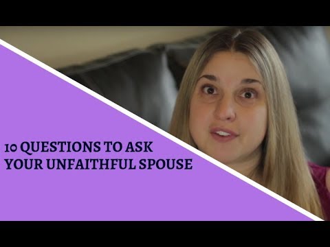 Video: How To Ask Your Husband About Cheating