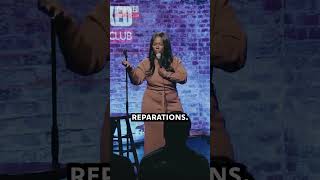 I'm still talking about reparations! - #standup #standupcomedy #comedytiktok