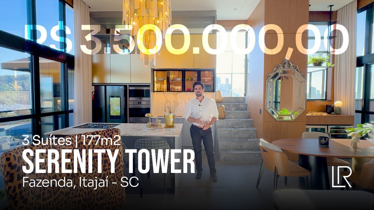 Cobertura Mobiliada 3 suítes - Fazenda - Itajaí/SC